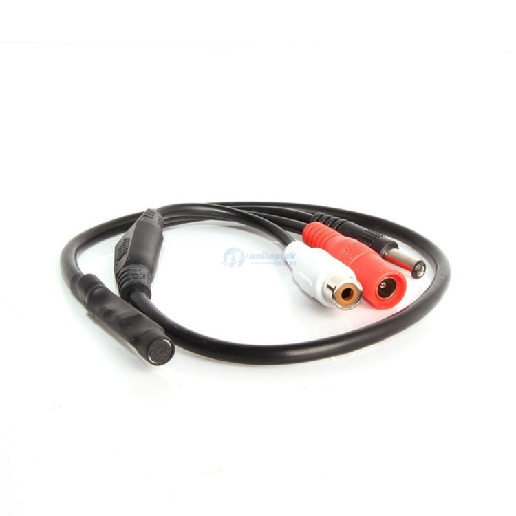 迷你CCTV音頻拾音麥克風 用於高靈敏度CCTV攝像機DVR系統