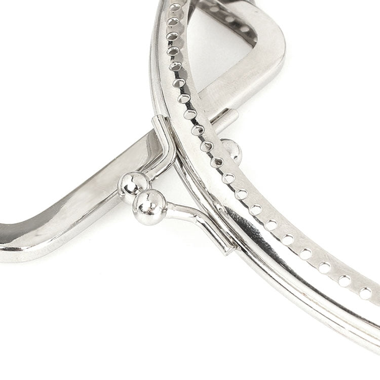 Handmade Vintage Embossed Square Semi-circular Coin Purse Handbag Handle