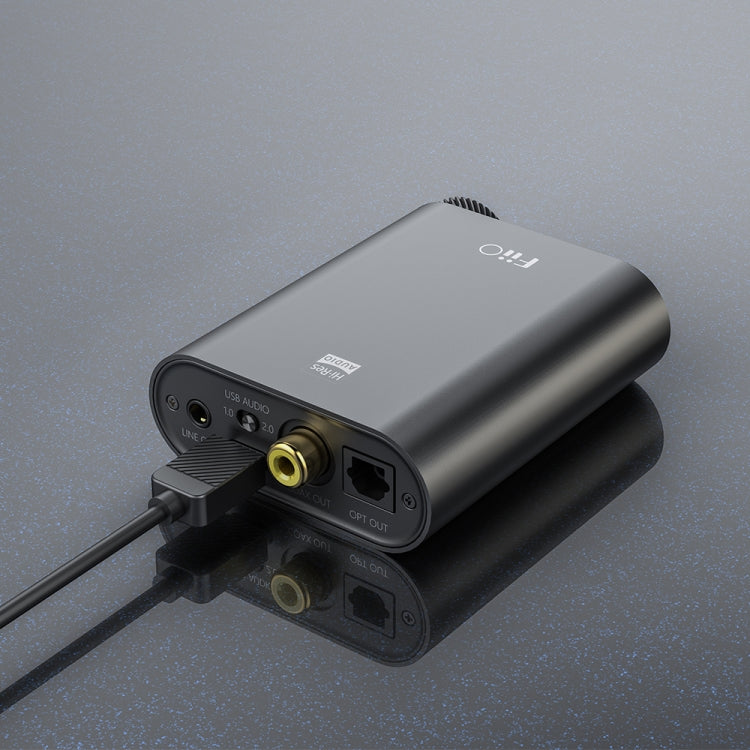 FiiO K3便攜式耳機放大器用於PC的DSD USB DAC，支持COAXIAL / OPTICAL / 2.5 BALANCE