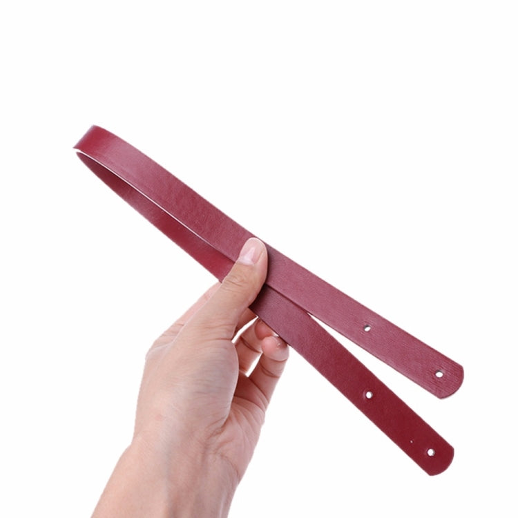 60cm直條鉚釘PU斜挎包帶包包配件