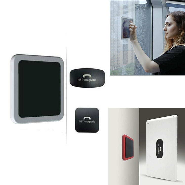 壁掛式iPad磁力吸附萬能貼 手機牆面支架