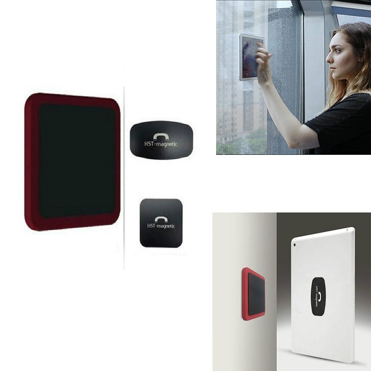 壁掛式iPad磁力吸附萬能貼 手機牆面支架