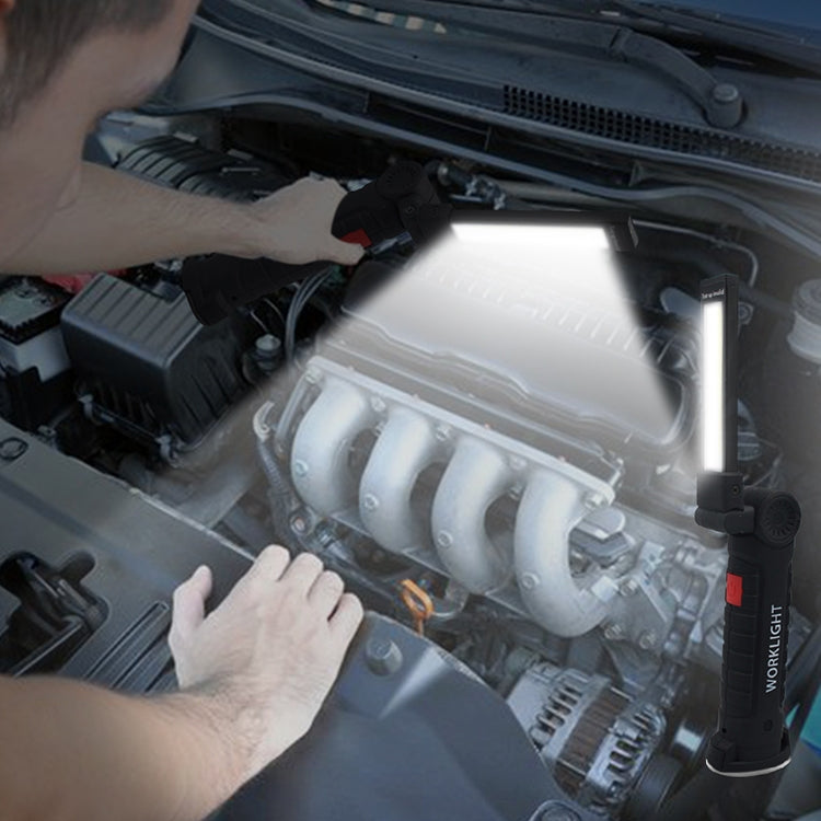 手持式可移動工作燈USB充電多功能和摺疊應急燈便攜式LED工作燈