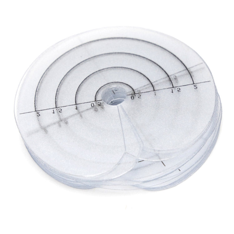 10個賣帶刻度防燙接發片假髮接發隔熱片