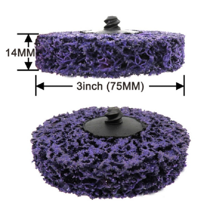 11合一 75mm 金剛石拋光輪打磨片油漆打磨片不銹鋼金屬打磨片