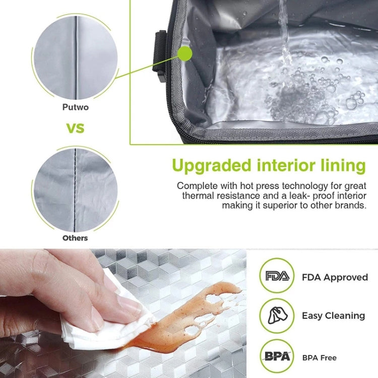 午餐袋可重複使用的保溫袋 多功能防水保溫午餐盒