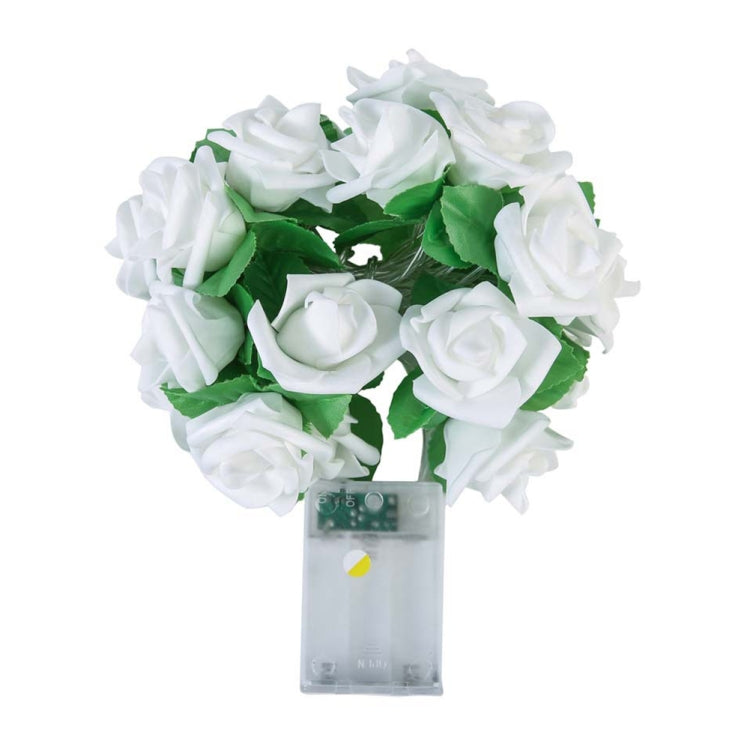 玫瑰花串童話婚禮家居生日派對花環裝飾 電池供電