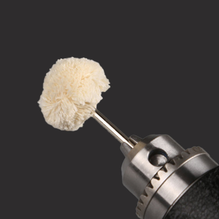 10個/套 羊毛打磨頭羊毛拋光輪電磨配件