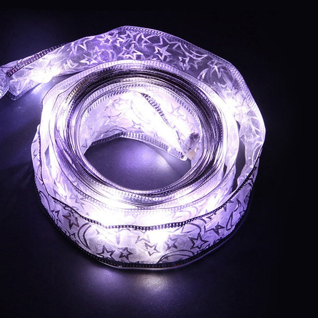 4m  40燈 電池盒 LED聖誕節假日燈節日裝飾夜燈家居花園派對燈串