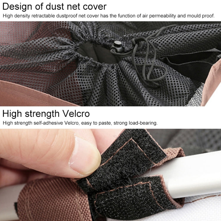 兩格牛津布洗衣籃 臟衣服防水收納可摺疊籃 浴室臟衣籃