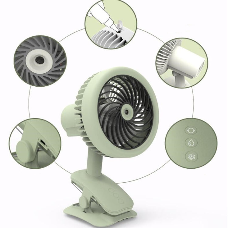 桌面辦公室小風扇USB充電夾子風扇