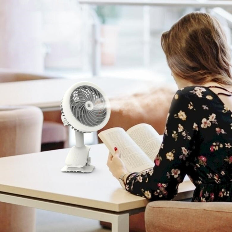 桌面辦公室小風扇USB充電夾子風扇
