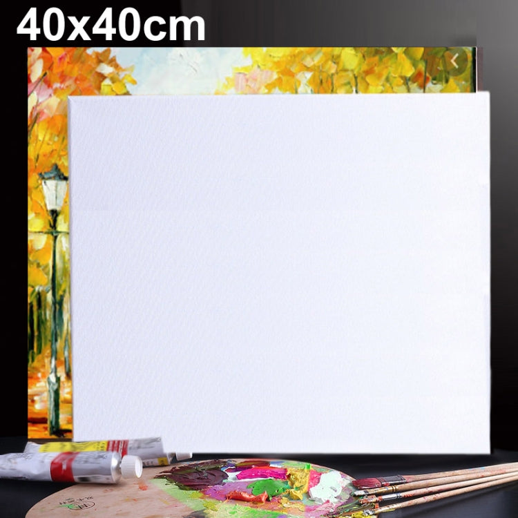 Oil Acrylic Paint White Blank Square Artist Canvas Wooden Board Frame