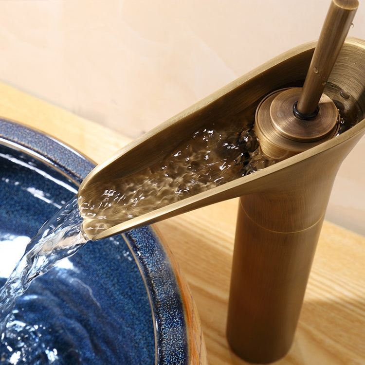 浴室水龍頭 臉盆大瀑布冷熱龍頭