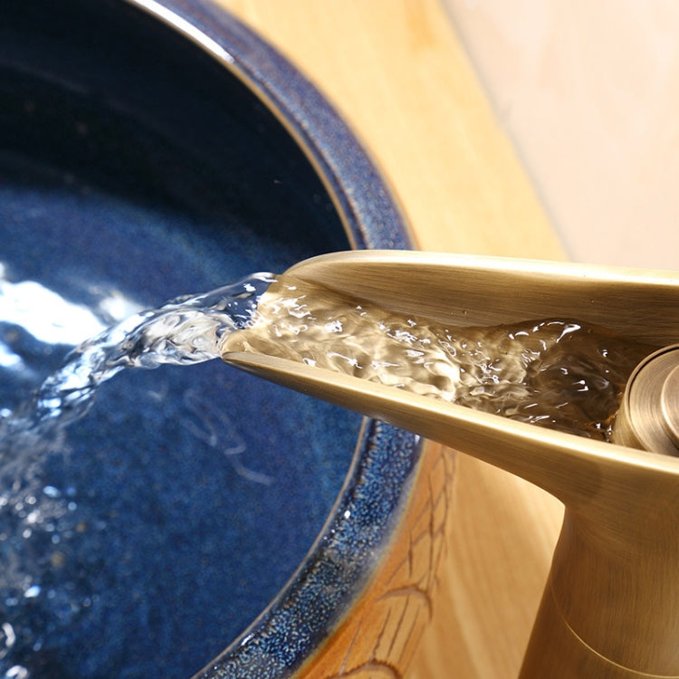 浴室水龍頭 臉盆大瀑布冷熱龍頭