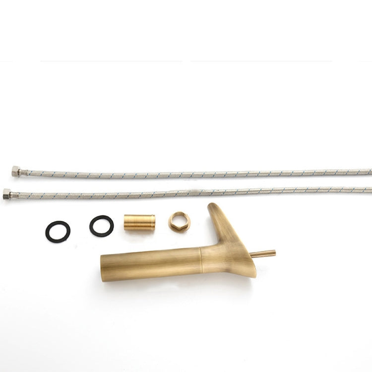 浴室水龍頭 臉盆大瀑布冷熱龍頭