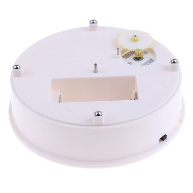 20cm 360度電動旋轉轉盤展示架攝影最大負載1.5kg視頻拍攝道具轉盤