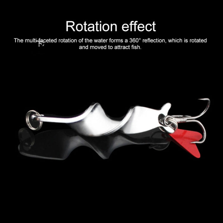 旋轉金屬釣魚誘餌硬餌魚鈎釣具