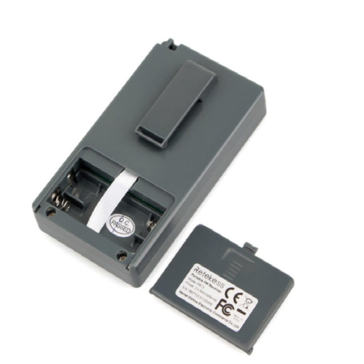 Retekess PR13 便攜式FM收音機帶掛繩&耳機