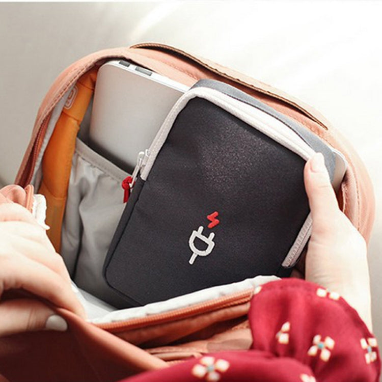 便攜式多功能旅行袋 數據線移動電源包裝盒