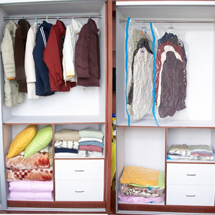 3 PCS 熱真空袋收納袋透明邊框可摺疊超大密封壓縮旅行節省空間袋