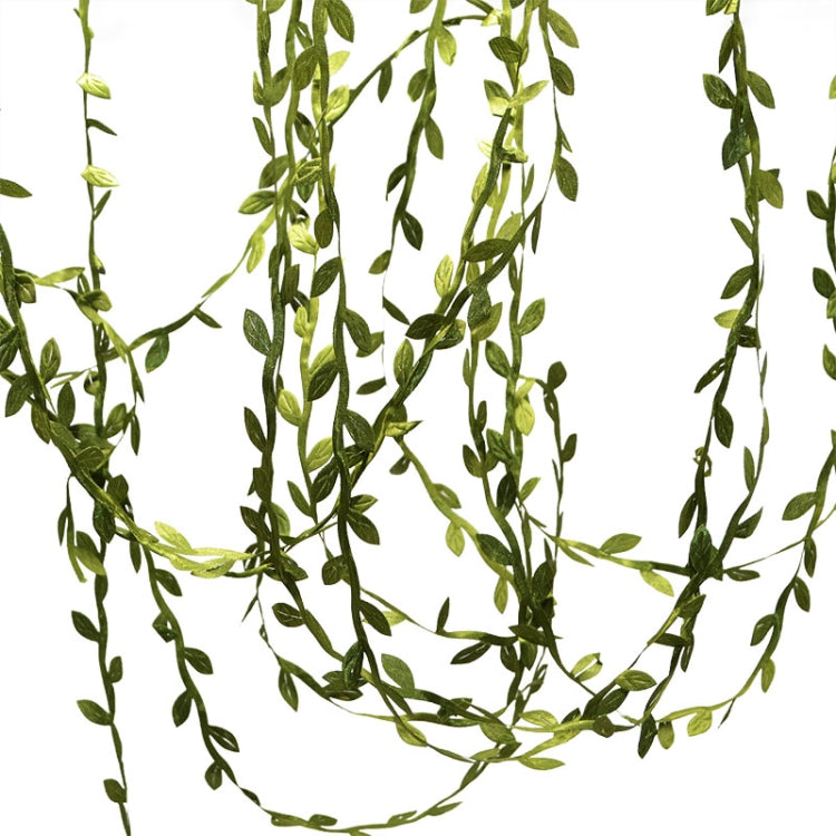 2件賣 絹布樹恭弘=叶 恭弘花環裝飾配件 綠恭弘=叶 恭弘藤條樹恭弘=叶 恭弘仿真DIY花環材料