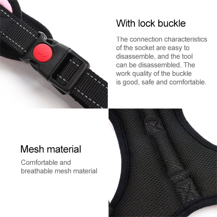 適合小型中型大型犬寵物行走手帶的可調節牽引繩