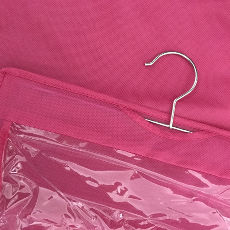 便攜家居多層透明網布包包懸挂收納袋