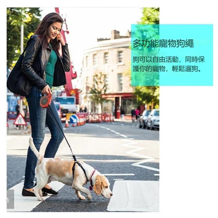 自動可伸縮牽引器狗鏈貓牽引帶