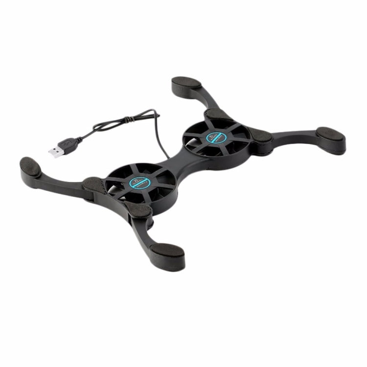 USB端口迷你八爪魚筆記本電腦風扇散熱器