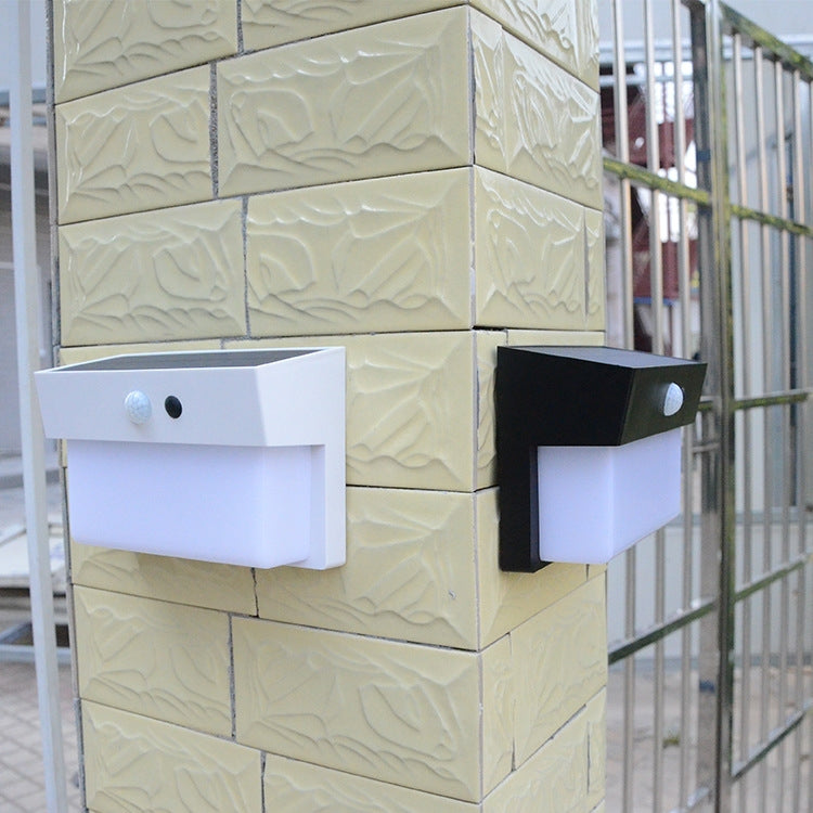 2.5W 50燈珠 LED太陽能景觀燈戶外庭院光控+雷達感應壁燈