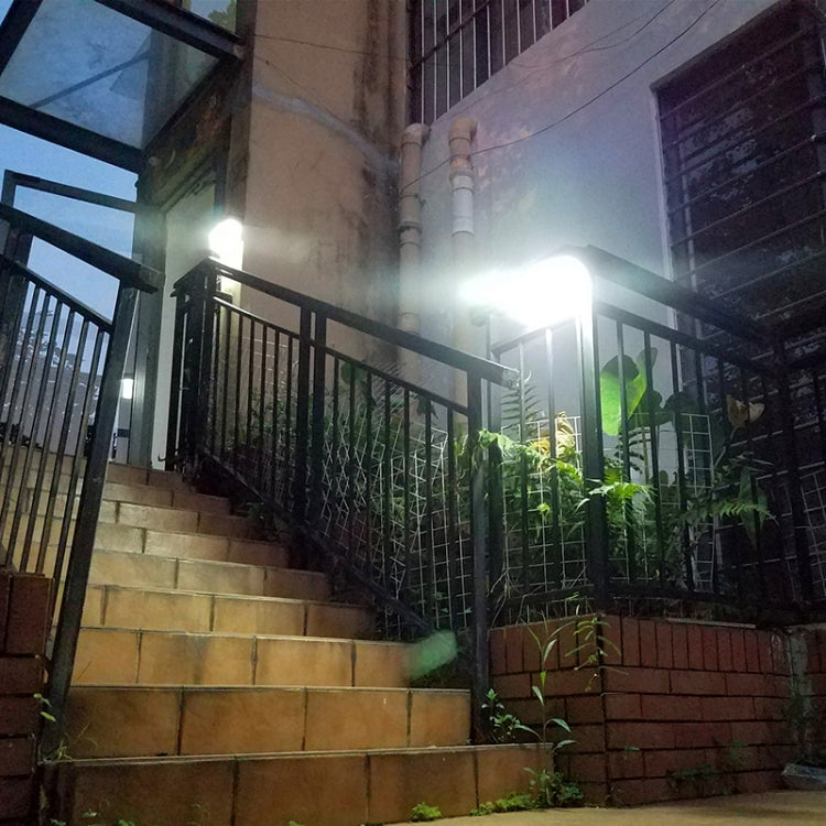 2.5W 50燈珠 LED太陽能景觀燈戶外庭院光控+雷達感應壁燈