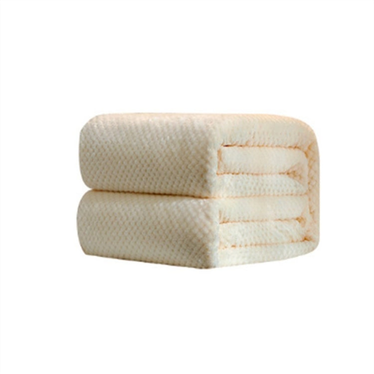 加厚純色網眼菠蘿格毛毯法蘭絨蓋毯珊瑚絨 空調沙發套冬季保暖床單易洗人造毛皮毯