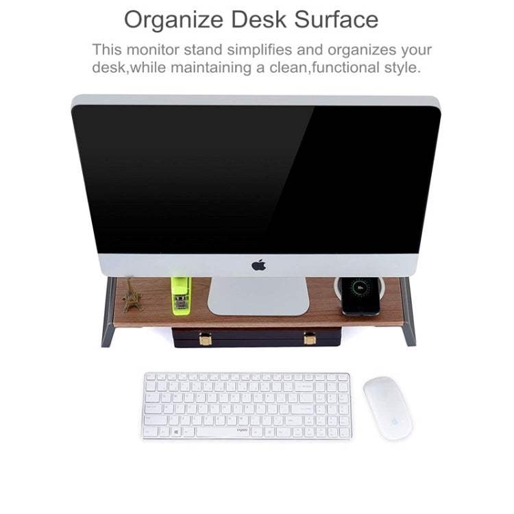 iMac MacBook LCD显示器的金屬支架，節省空間的桌面管理器