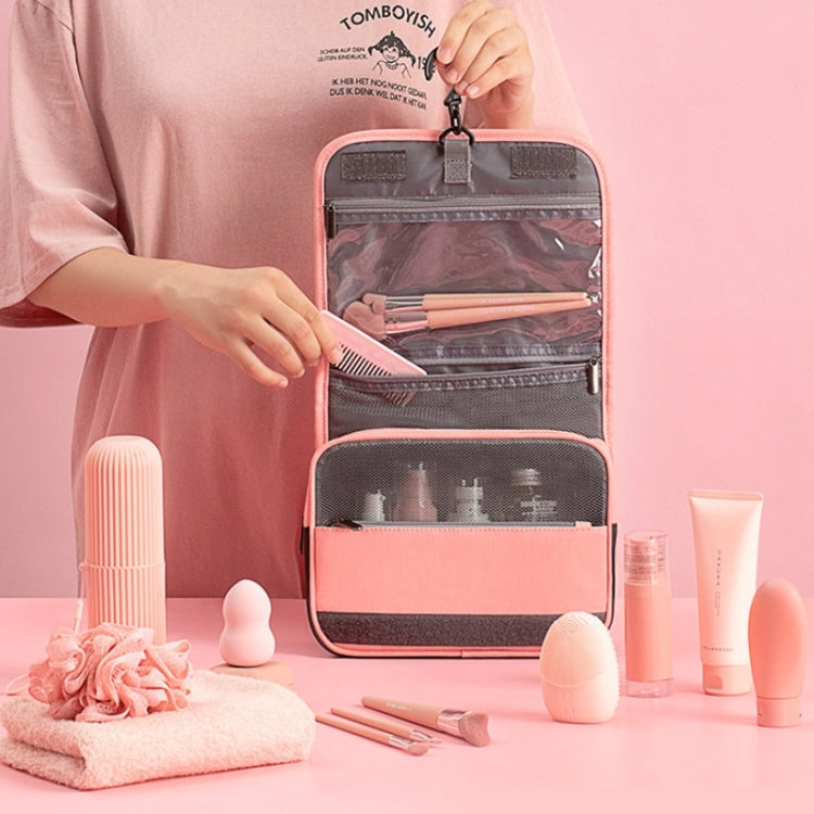 信天游 旅行收納防水PU化妝包多功能摺疊大容量洗漱包