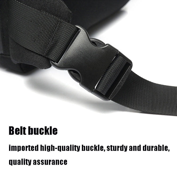 健能 9340 男士腰包多功能胸包運動防水單肩斜挎包