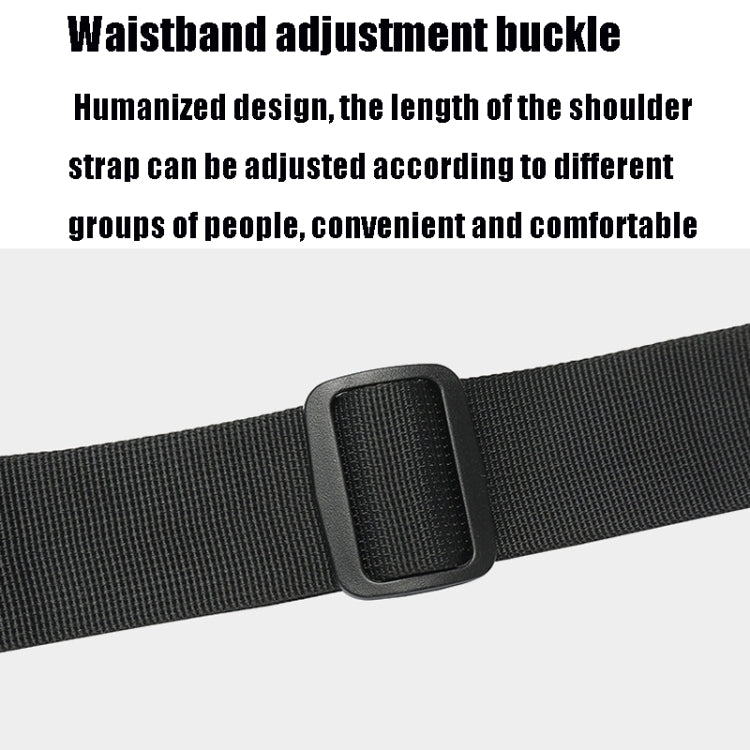 健能 9340 男士腰包多功能胸包運動防水單肩斜挎包