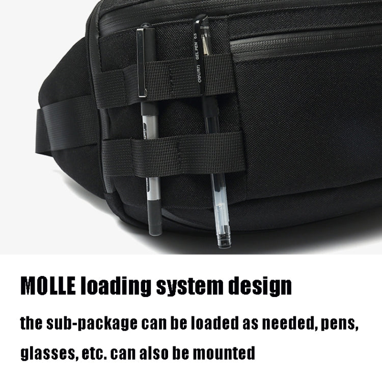 健能 9340 男士腰包多功能胸包運動防水單肩斜挎包