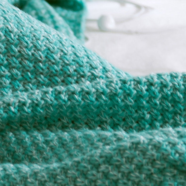 美人魚尾巴毛毯成人超柔軟睡覺針織毛毯