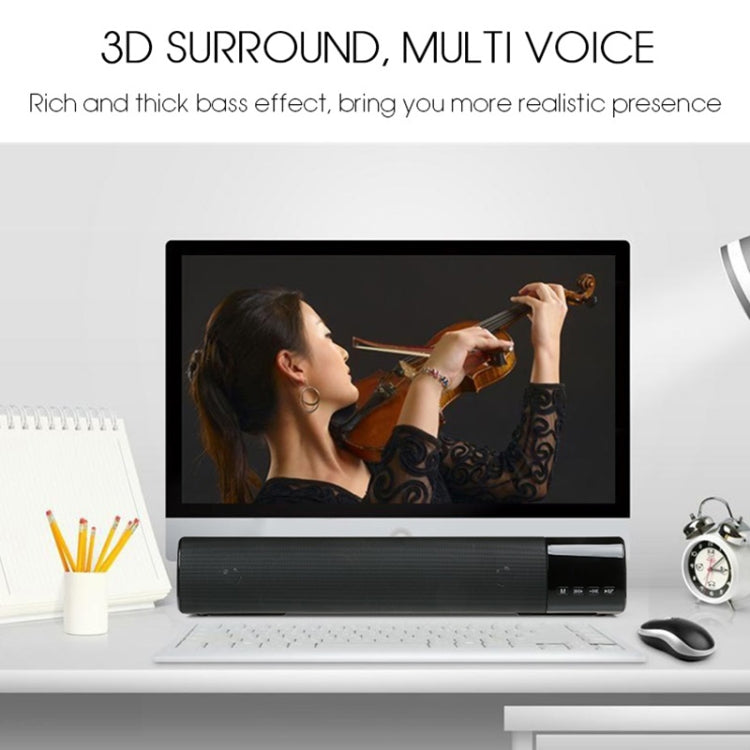 TOPROAD大功率10W HIFI便攜無線藍牙音箱立體聲音箱TF FM USB低音炮專欄電腦電視手機