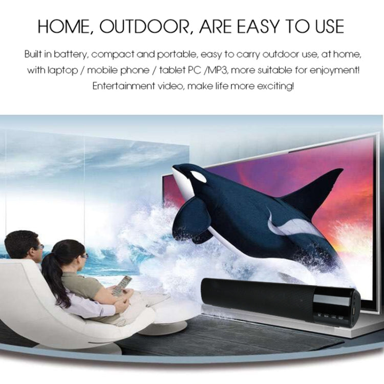 TOPROAD大功率10W HIFI便攜無線藍牙音箱立體聲音箱TF FM USB低音炮專欄電腦電視手機