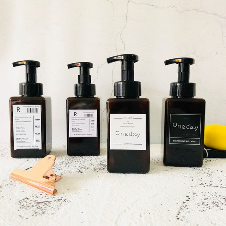 450ml 泡沫按壓瓶起泡分裝瓶