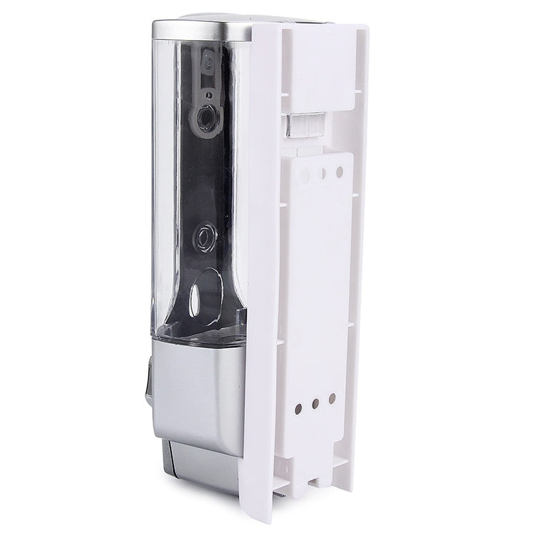 壁掛塑料手動單頭皂液盒酒店皂液器