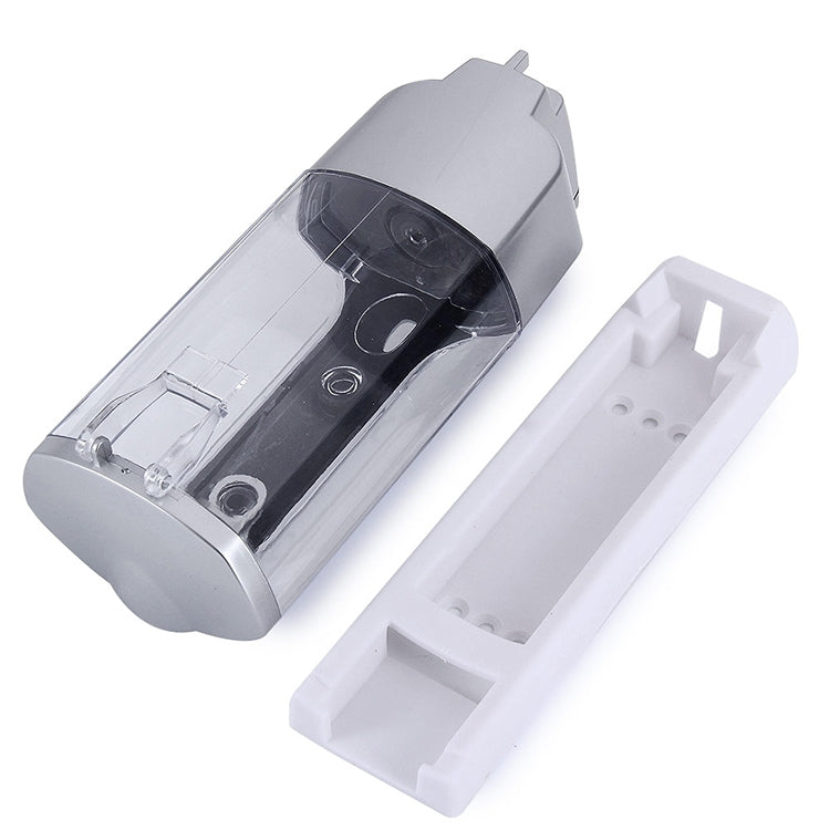 壁掛塑料手動單頭皂液盒酒店皂液器