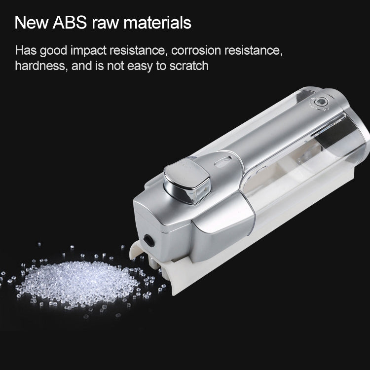 壁掛塑料手動單頭皂液盒酒店皂液器