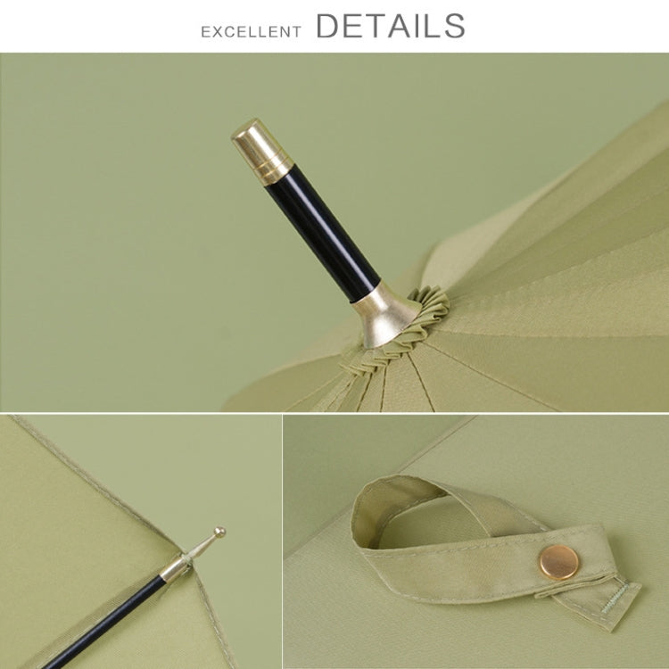 雙人用長柄直桿傘16骨加大晴雨傘