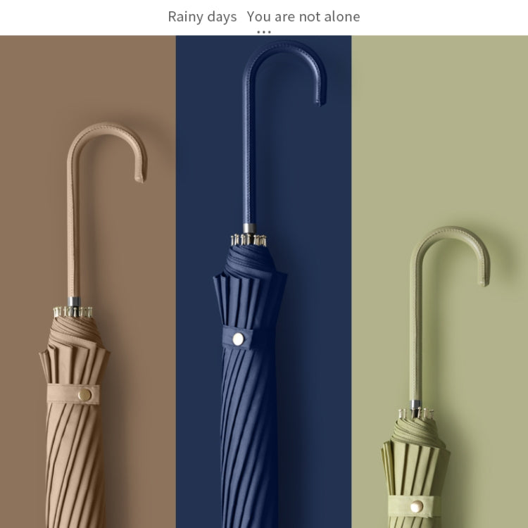 雙人用長柄直桿傘16骨加大晴雨傘