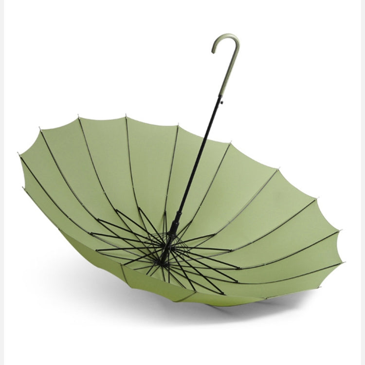 雙人用長柄直桿傘16骨加大晴雨傘