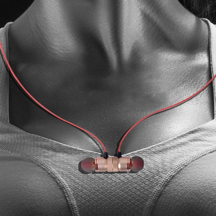 MoreBlue S07無線藍牙耳機金屬磁性立體聲低音耳機無繩運動耳機耳塞帶麥克風