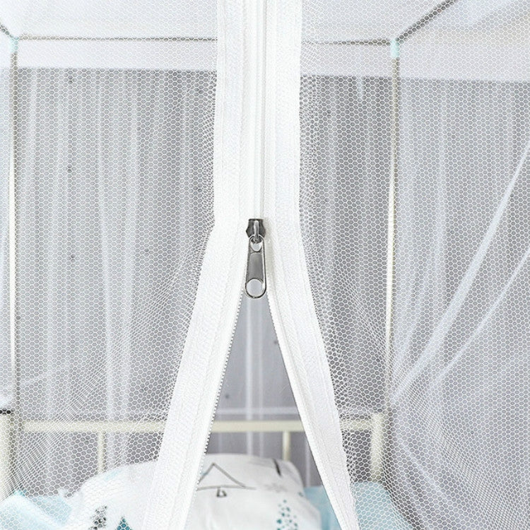 學生宿舍上鋪免安裝防塵頂側面單開門蚊帳